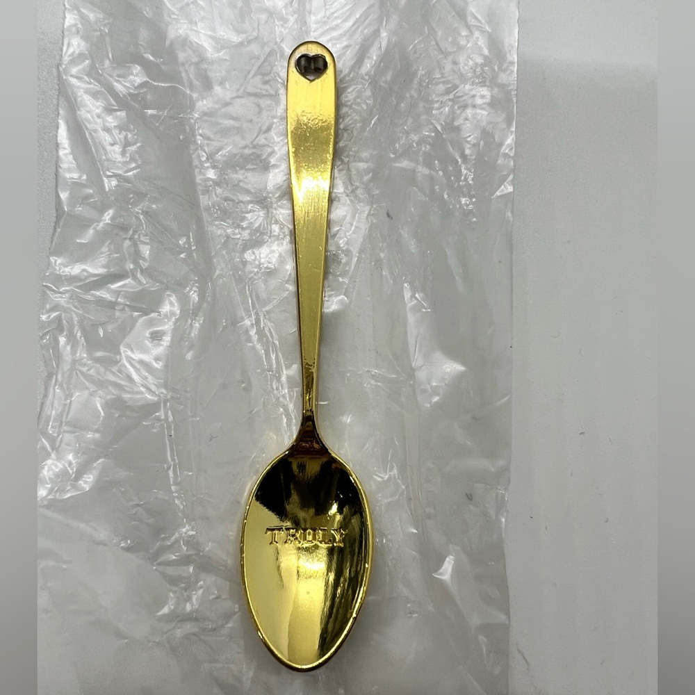 NEW Truly brand mini gold promo spoon
